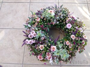 11月のリースとバスケット